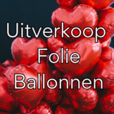 uitverkoop folieballonnen