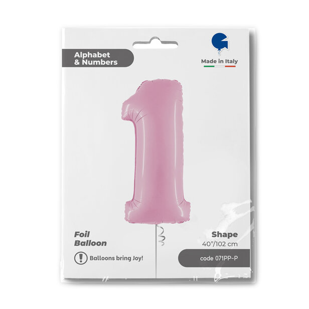 40 inch Pastel Pink