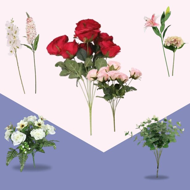 Kunstbloemen (Zijde)
