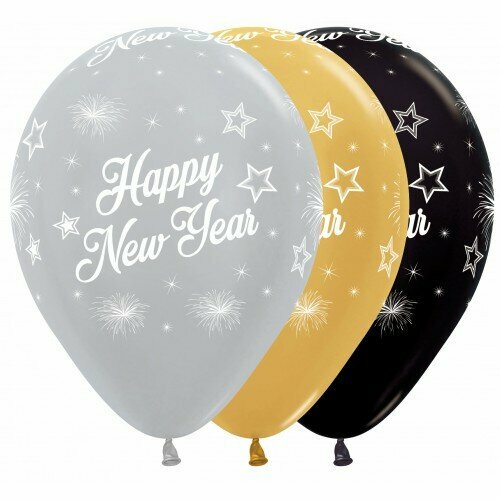 Happy new year latex bedrukkingen