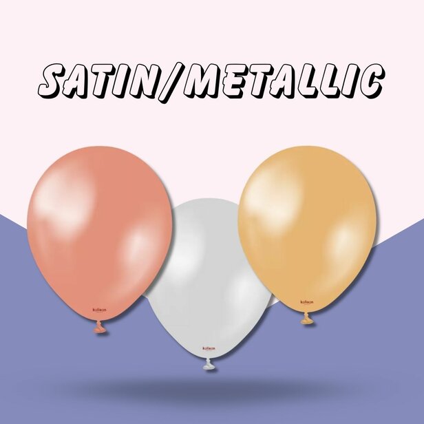 Kalisan Satin/Metallic kleuren