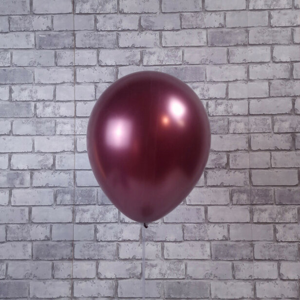 Metallic Burgundy