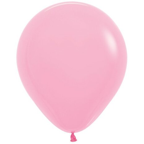 Mooideco - Fashion bubblegum pink Sempertex 18 inch