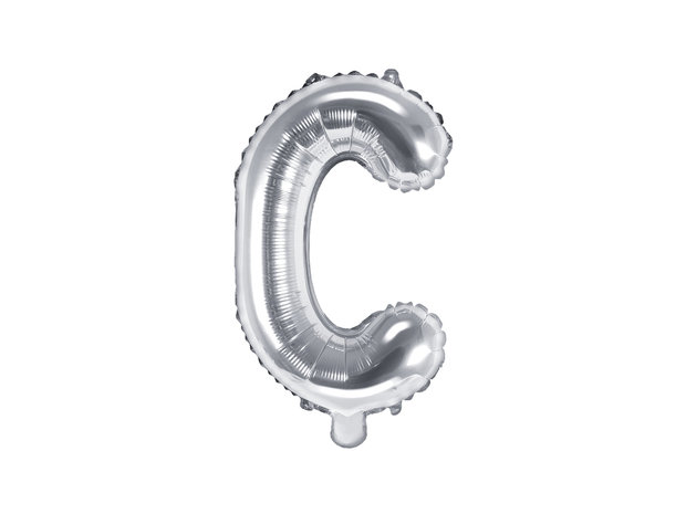 Mooideco - letter zilver - C