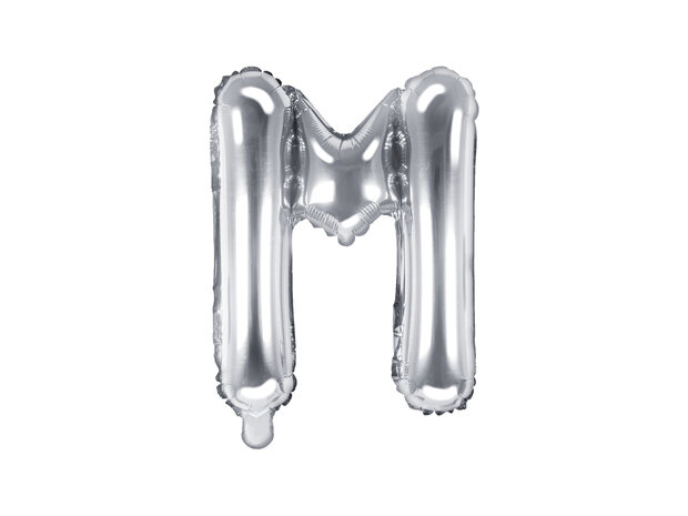 Mooideco - letter zilver - M