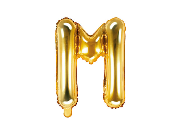 Mooideco - letter goud - M