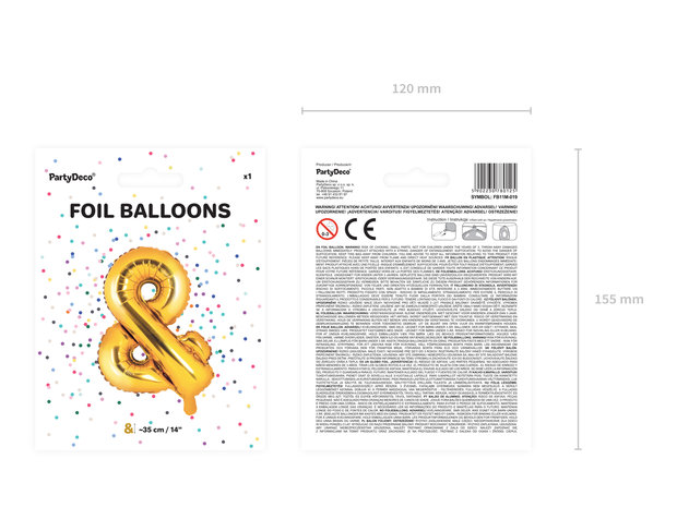 Mooideco - letter goud - &amp;
