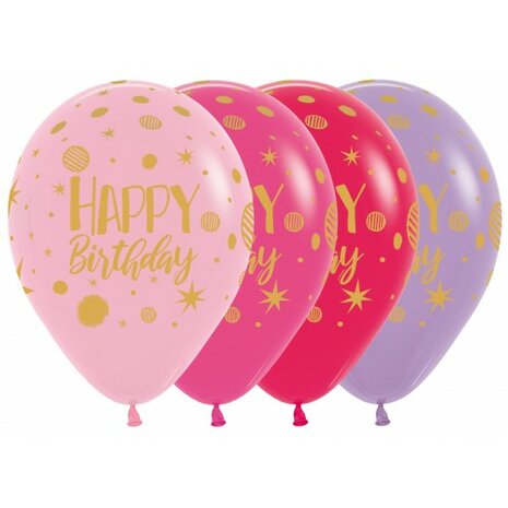 R12 - Happy Birthday Sparkles Party
