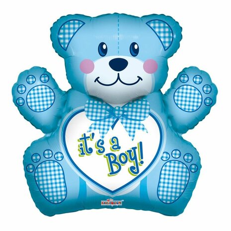 Baby blue bear - 23 inch