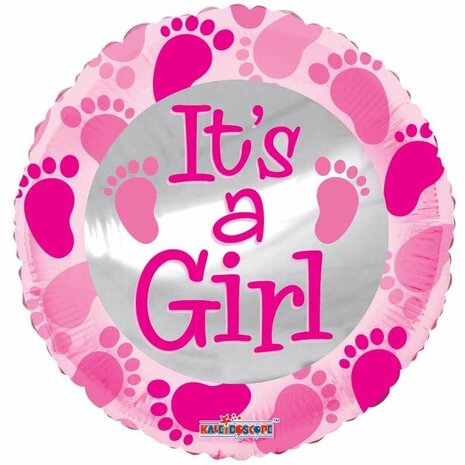 Mooideco - Baby Pink Footprints (18 inch)