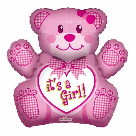 Baby Girl Bear Shape - 28inch