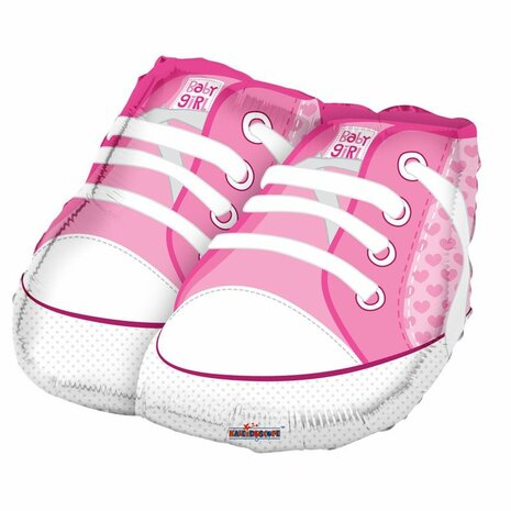 Baby Girl Shoes Pink Shape - 18inch