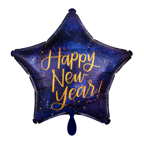 Mooideco - Blue star - Happy New Year