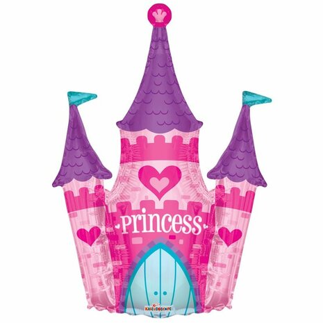 Mooideco - Folie ballon prinsessen kasteel