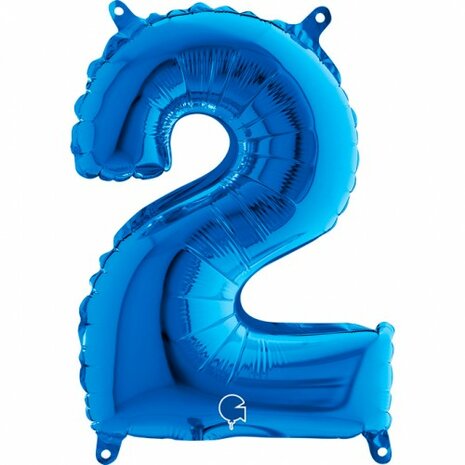 Number 2 - Blue - 40 inch