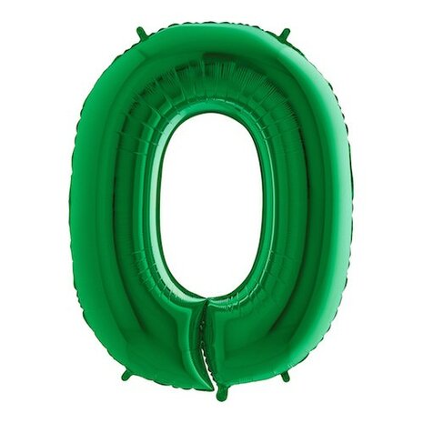 Number 0 - Groen - 40 inch