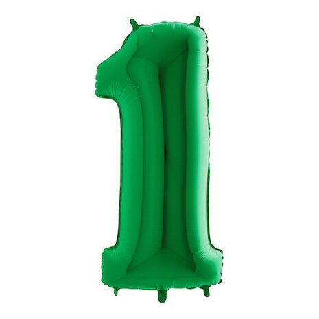 Number 1 - Groen - 40 inch