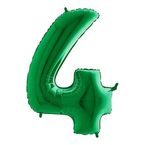 Number 4 - Groen - 40 inch
