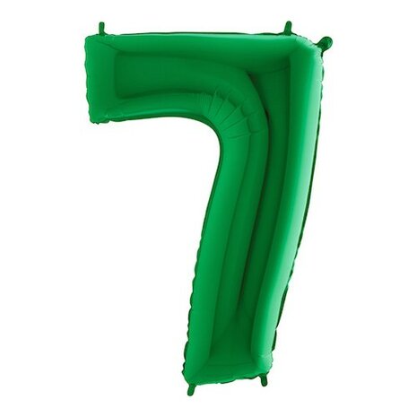 Number 7 - Groen - 40 inch