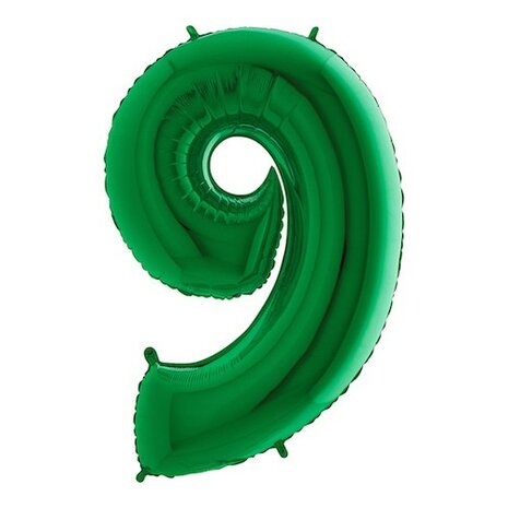 Number 9 - Groen - 40 inch