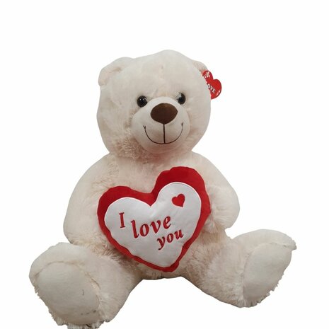 Gehoorzaam Winst Trechter webspin Knuffel teddybeer met I love you hart bestellen - Mooideco Partystyling  Groothandel
