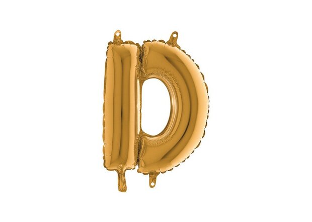 Mooideco - letter goud - D