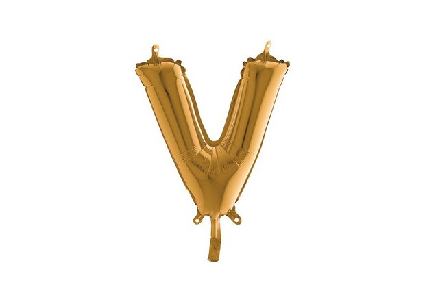 Mooideco - letter goud - V