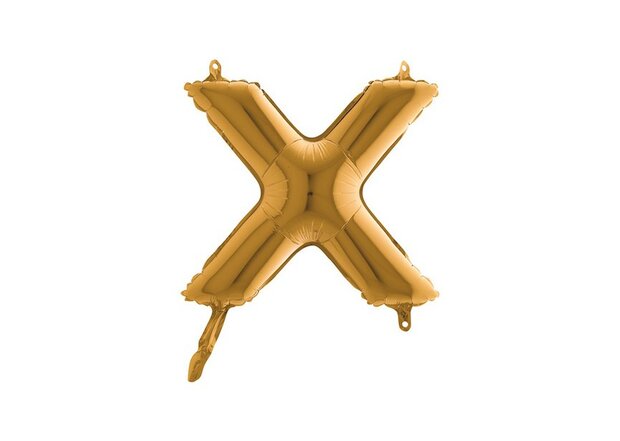 Mooideco - letter goud - X
