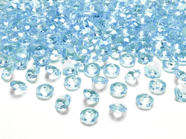 Tafel kristallen blauw diamant