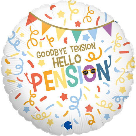 Mooideco - Goobye Tension Hello Pension - 18 inch - Grabo 