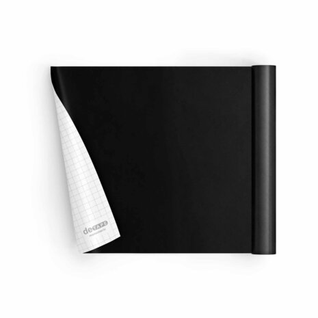 Vinyl Sticker rol DETAPE - Black - Glans - 305mm x 5m