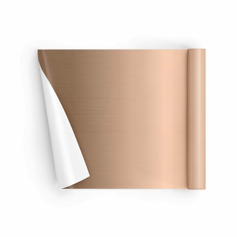 Vinyl Sticker rol DETAPE - Copper - Chrome - 305mm x 5m