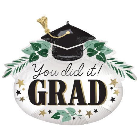 Mooideco - You did it Grad - 34 inch - Anagram 