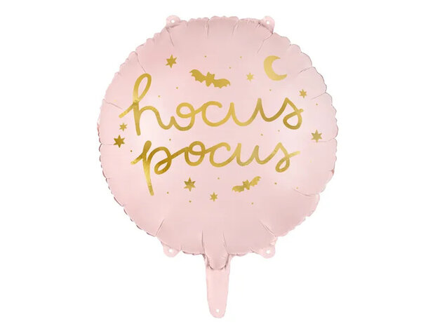 Mooideco - Hocus Pocus - roze - 18 inch = 45 cm - Party Deco