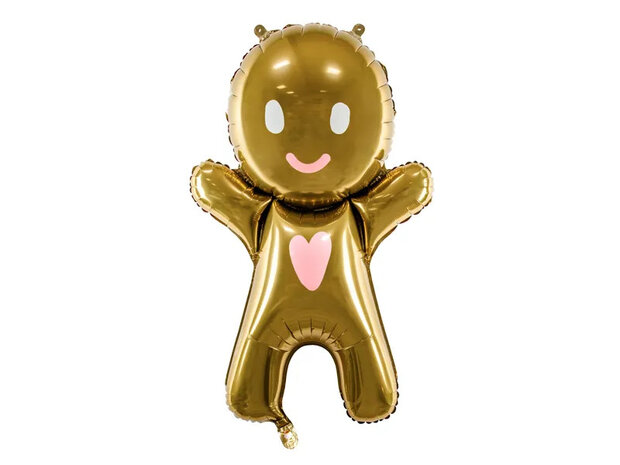 Mooideco - Gingerbread Man - 23 X 34 inch - Party Deco 
