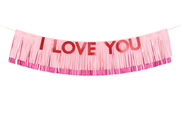 Mooideco - I love you slinger - 150 X 30 cm 