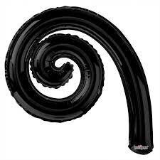 Mooideco - Spiral - Black - 14 inch 
