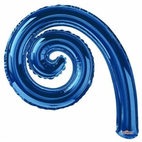 Mooideco - Spiral - Royal blue - 14 inch 