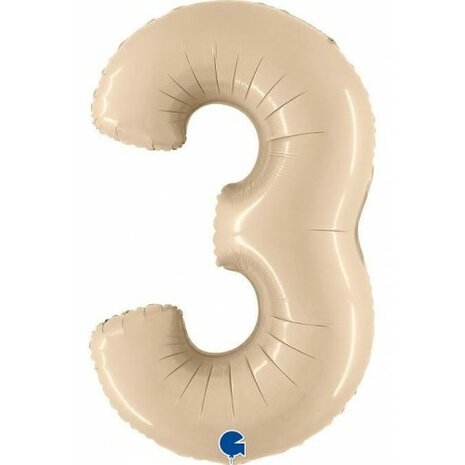 Number 3 - Cream- 40 inch