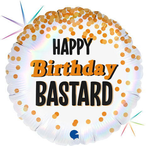 Mooideco - Happy Birthday Bastard - 18 inch - Grabo 