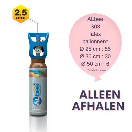 Albee Helium Tank 