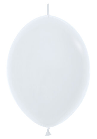Mooideco - Link-O-Loons - 12 inch - White - 005 