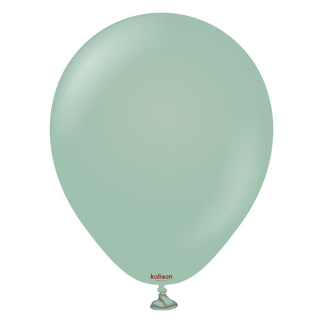 Mooideco - Kalisan Retro Winter Green 5 inch ballonnen