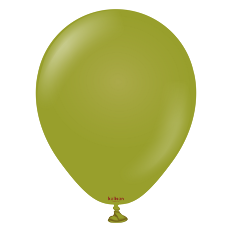 Mooideco - Kalisan Retro Olive - 5 inch ballonnen