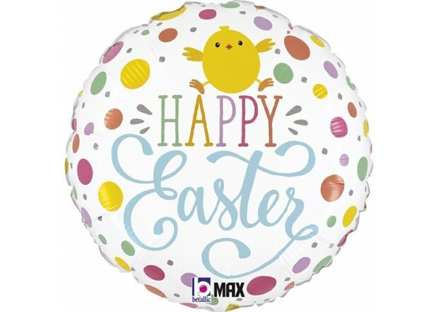 Mooideco - Happy Easter - Colorful Dots - 18 inch - Grabo 
