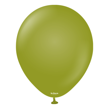 Mooideco - Kalisan Retro Olive - 12 inch ballonnen