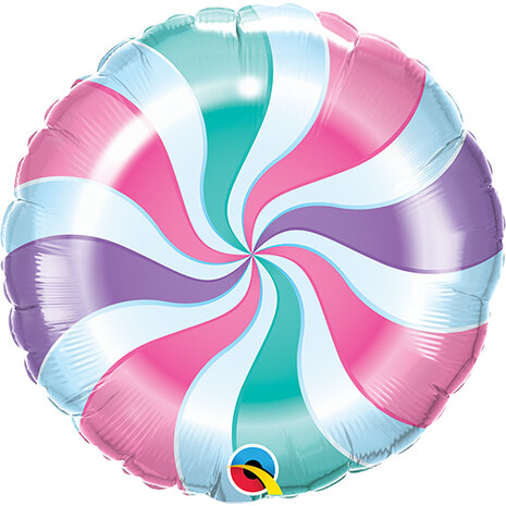Candy Swirl Pastel - Qualatex - 18 inch 