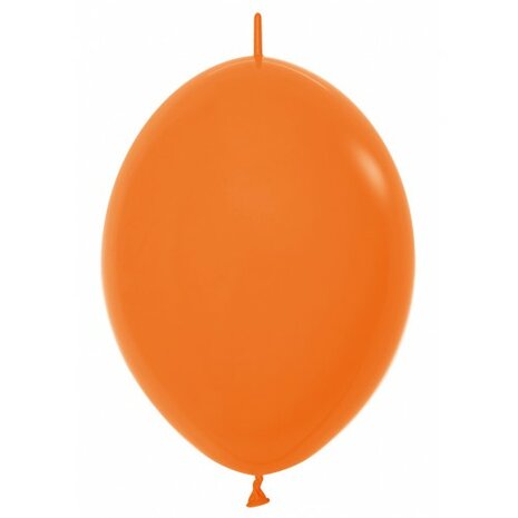Mooideco - Link-O-Loons - 12 inch - Orange - 061