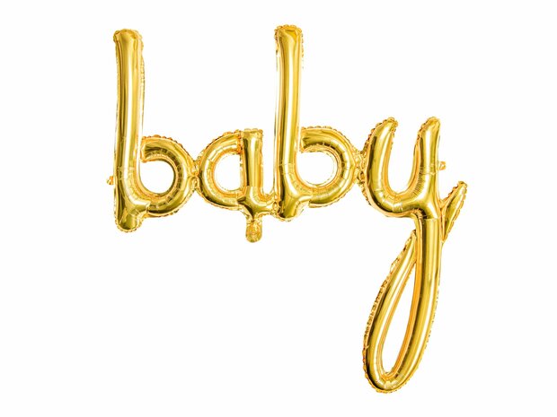 Mooideco - Baby - letterset - script - 30 inch - Partydeco