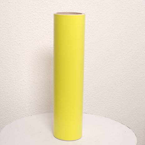 Vinyl Sticker rol DETAPE - Lemon yellow - Mat - 305mm x 5m